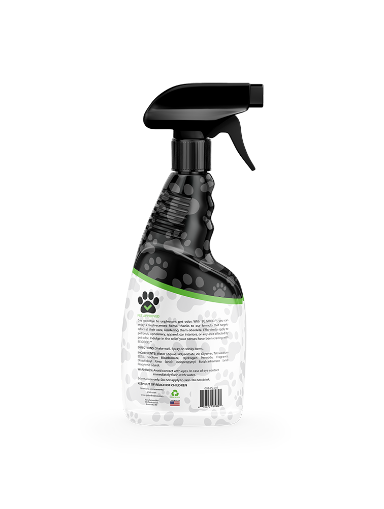 BE.GOOD. Pet Odor Neutralizing Spray - Citrus Agave, 16oz - Dog Urine Odor Eliminator - Cat Odor Eliminator