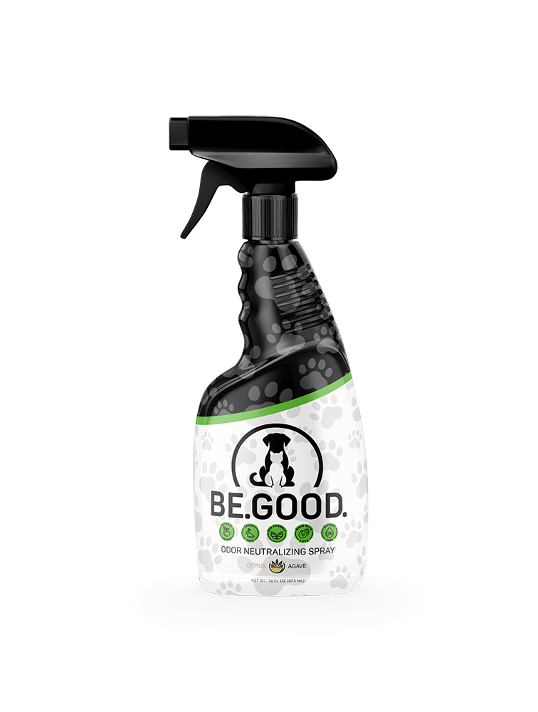 BE.GOOD. Pet Odor Neutralizing Spray - Citrus Agave, 16oz - Dog Urine Odor Eliminator - Cat Odor Eliminator