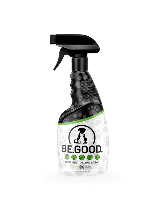 BE.GOOD. Pet Odor Neutralizing Spray - Citrus Agave, 16oz - Dog Urine Odor Eliminator - Cat Odor Eliminator