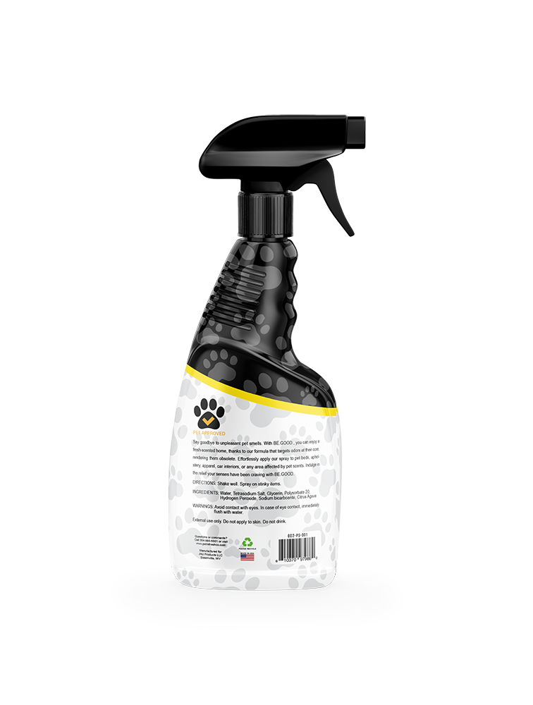 BE.GOOD. Pet Odor Neutralizing Spray - Mango Gardenia, 16oz - Dog Urine Odor Eliminator - Cat Odor Eliminator