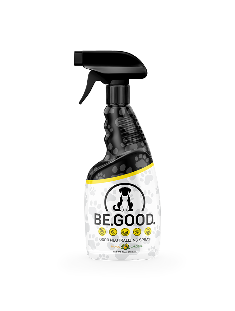 BE.GOOD. Pet Odor Neutralizing Spray - Mango Gardenia, 16oz - Dog Urine Odor Eliminator - Cat Odor Eliminator