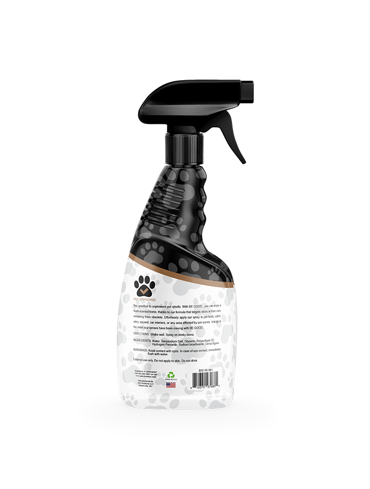 BE.GOOD. Pet Odor Neutralizing Spray - Woodland Essence, 16oz - Dog Urine Odor Eliminator - Cat Odor Eliminator