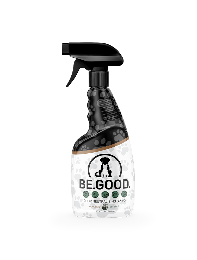 BE.GOOD. Pet Odor Neutralizing Spray - Woodland Essence, 16oz - Dog Urine Odor Eliminator - Cat Odor Eliminator